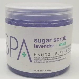 BCL Spa Sugar Scrub 16 oz 100% Organic (Lavender + Mint)
